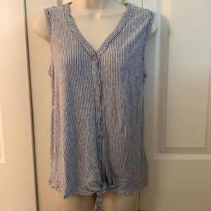 Tank Top Blouse Size L